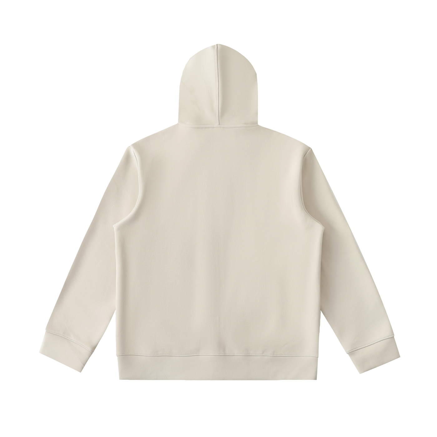 Essential Heavyweight High Neck  Zip-Up Hoodie