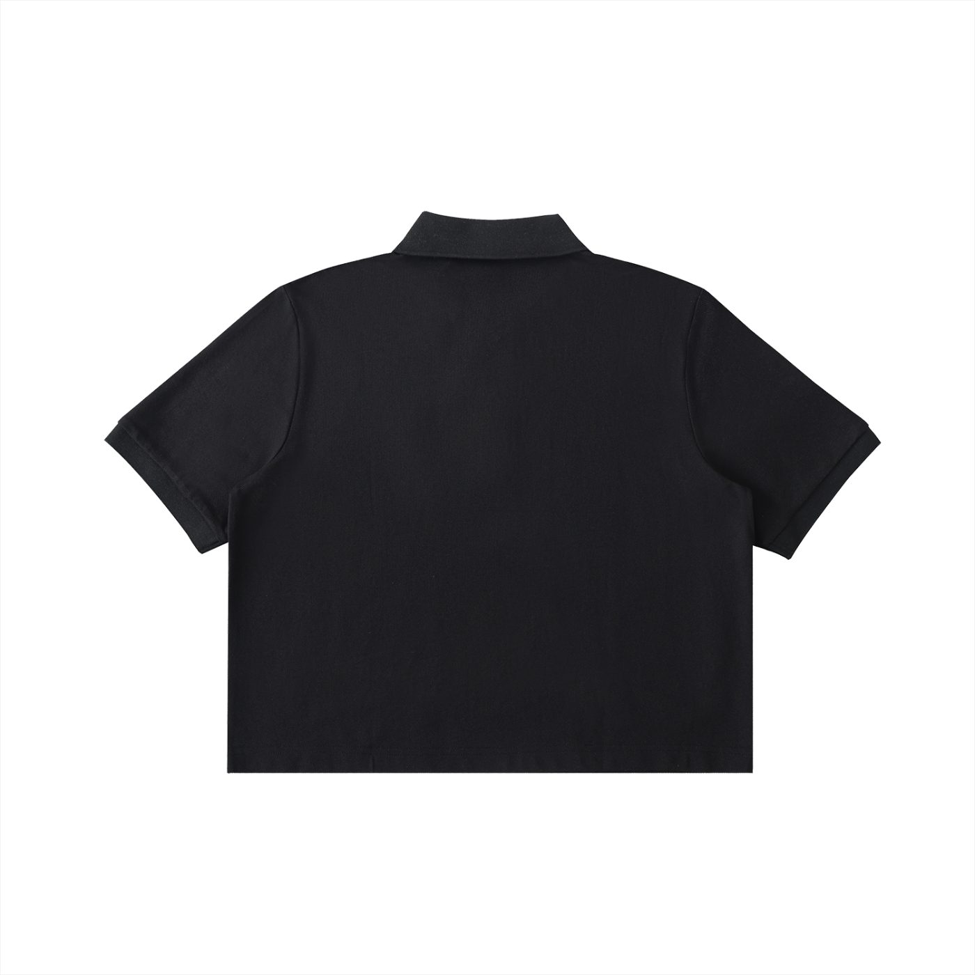 Essential Cropped Polo Shirt