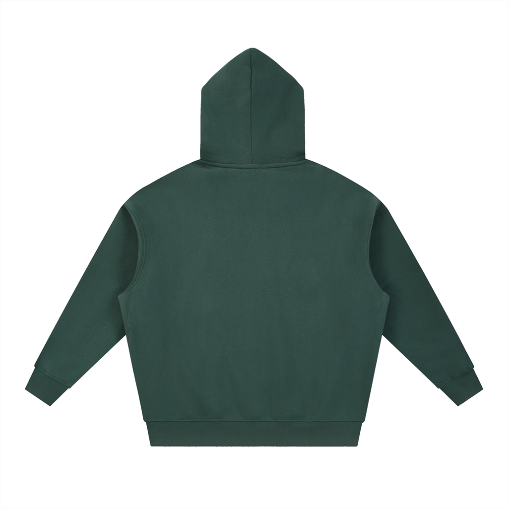 Essential Oversized Boxy Fit Fleece Hoodie