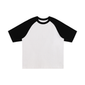 Color-Blocked Raglan Sleeve T-Shirt