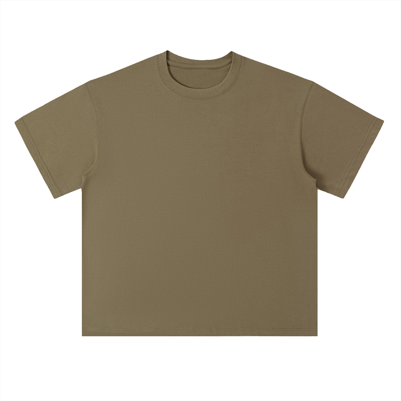 Heavyweight Drop Shoulder Cotton T-Shirt