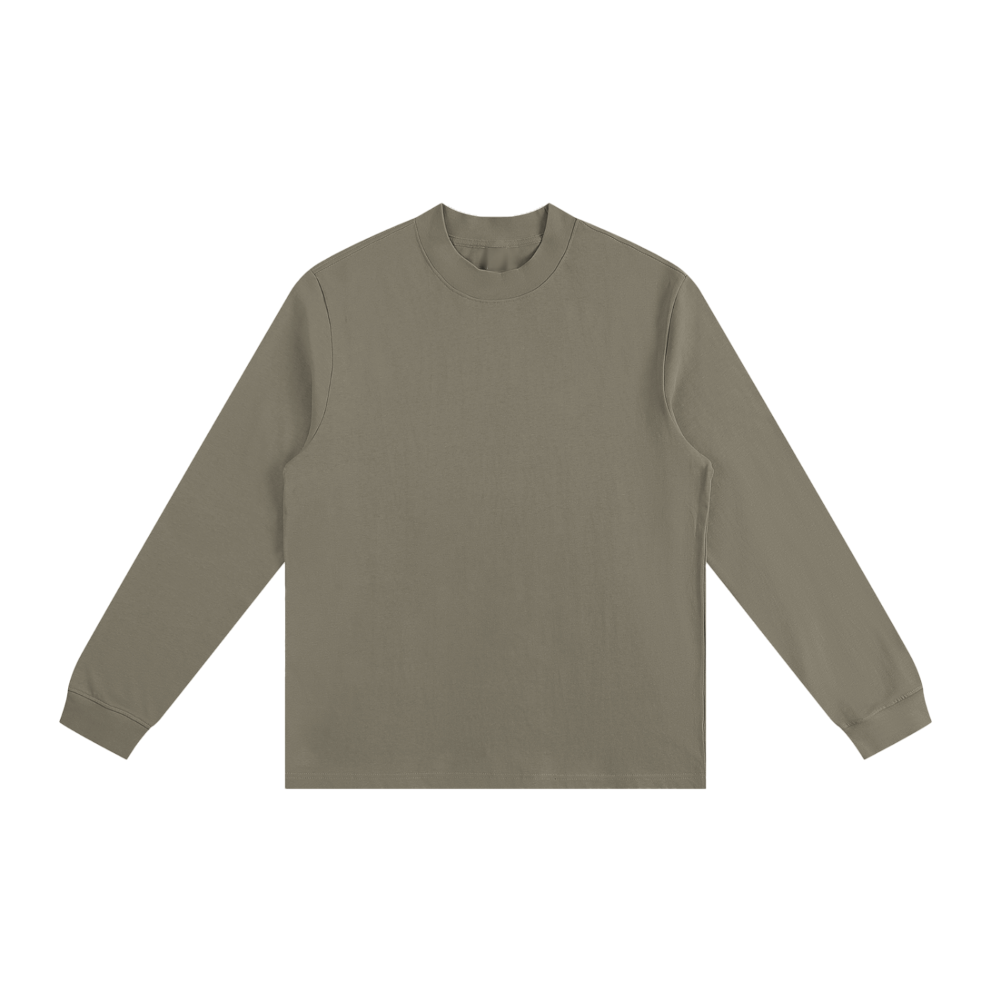 Essential Non-Shrink Mock Neck Sweatshirt
