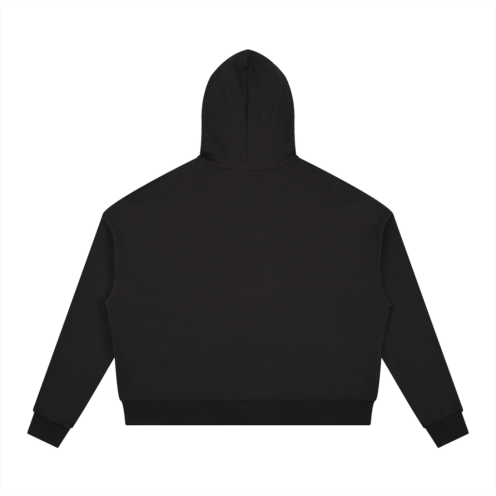 Contrast Drawstring Hoodie