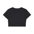 Fitted Crop Cotton T-Shirt